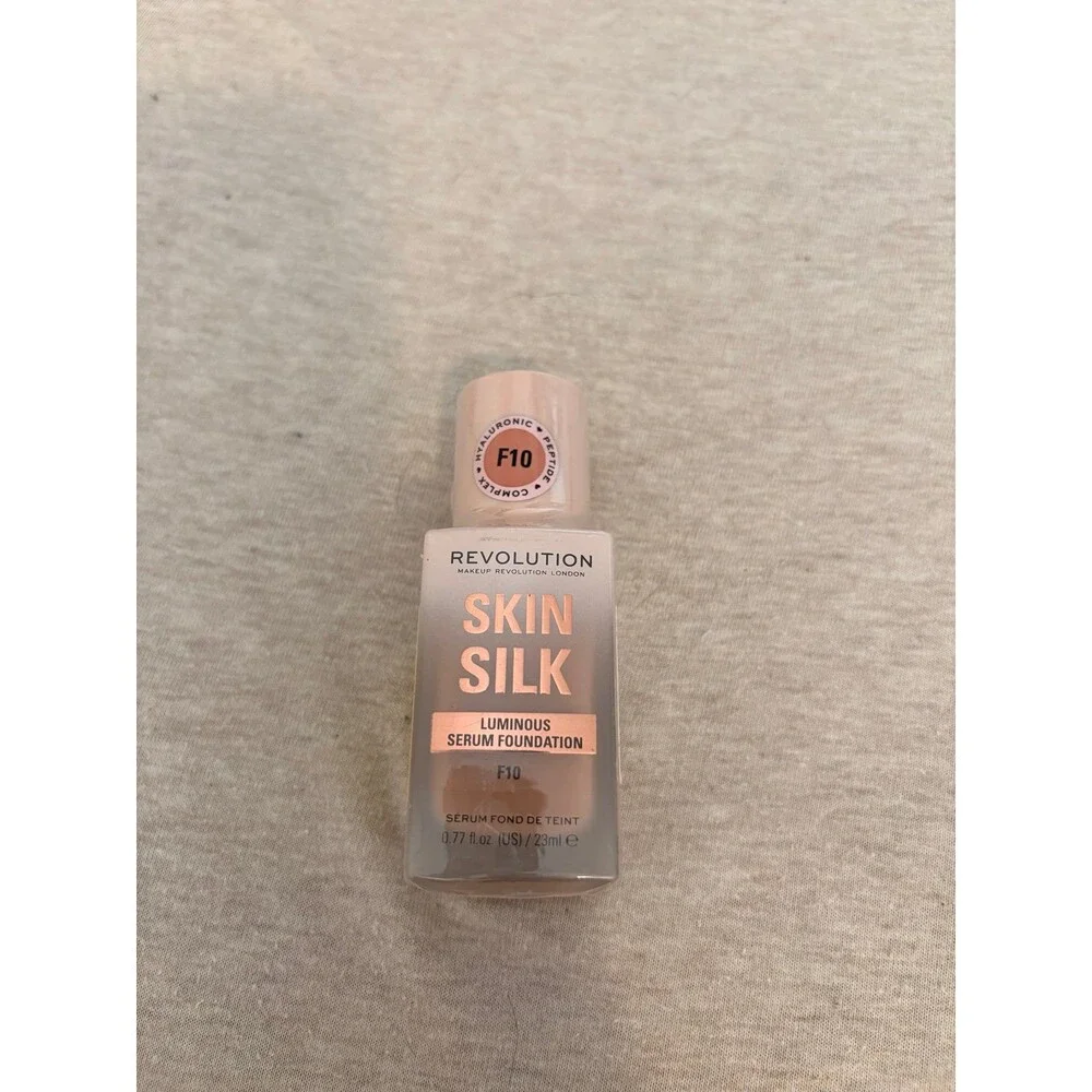 Revolution Skin Silk Luminous Serum Foundation F10 New